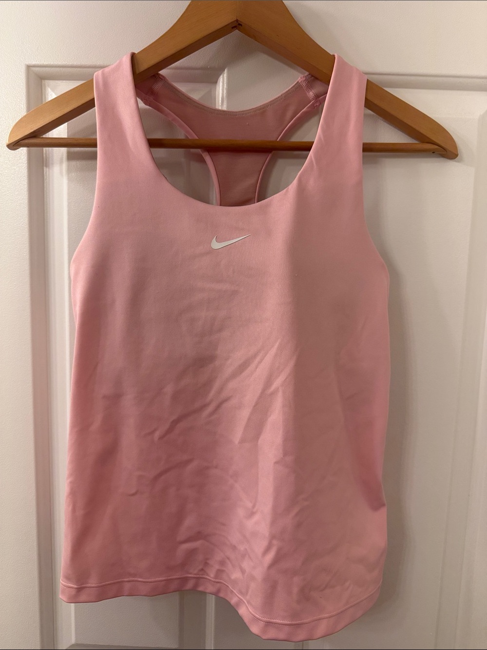 Nike Women's Light Pink Racerback Athletic Tank